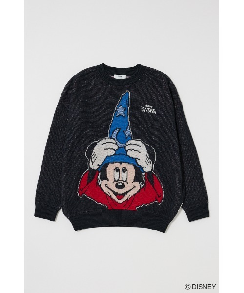 Disney SERIES CREATED by MUS(ディズニーシリーズクリエイテッドバイエムユーエス)の「MD JACQUARD ニットトップス /FANTASIA(ニット/セーター・レディース・ホワイト/レッド/ブラック/ブルー・FREE)」の19枚目の写真