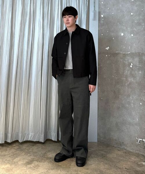 INSILENCE(インサイロンス)の「コードデニムワークパンツチャコール(デニムパンツ・レディース・その他・LARGE/SMALL/MEDIUM)」の6枚目の写真