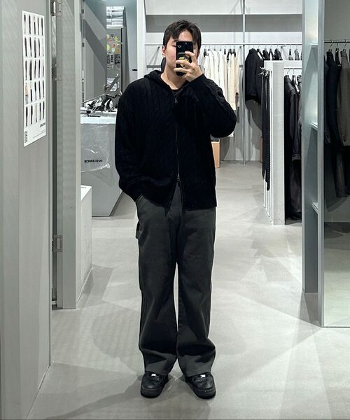 INSILENCE(インサイロンス)の「コードデニムワークパンツチャコール(デニムパンツ・レディース・その他・LARGE/SMALL/MEDIUM)」の2枚目の写真