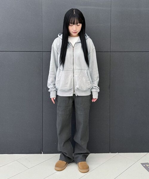 INSILENCE(インサイロンス)の「コードデニムワークパンツチャコール(デニムパンツ・レディース・その他・LARGE/SMALL/MEDIUM)」の3枚目の写真