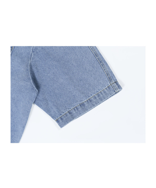 GUBIN（グビン）の「[シーズンオフ] ヴィンテージクロップデニムシャツ（シャツ/ブラウス・レディース・その他・MEDIUM/LARGE）」の6枚目の写真