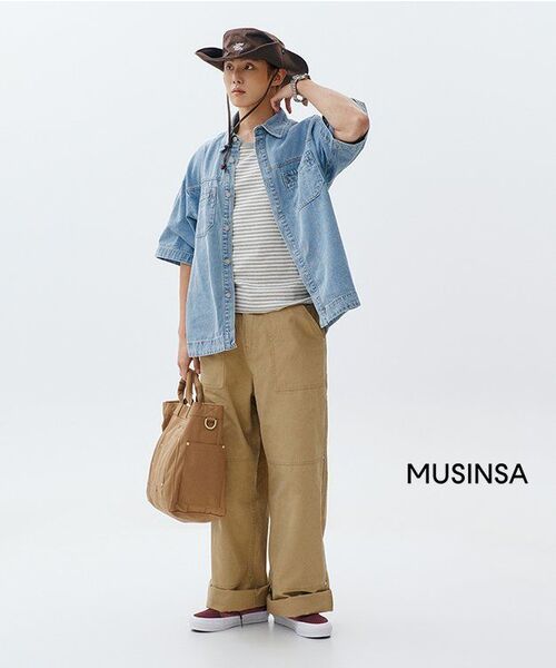 GUBIN（グビン）の「[シーズンオフ] ヴィンテージクロップデニムシャツ（シャツ/ブラウス・レディース・その他・MEDIUM/LARGE）」の10枚目の写真