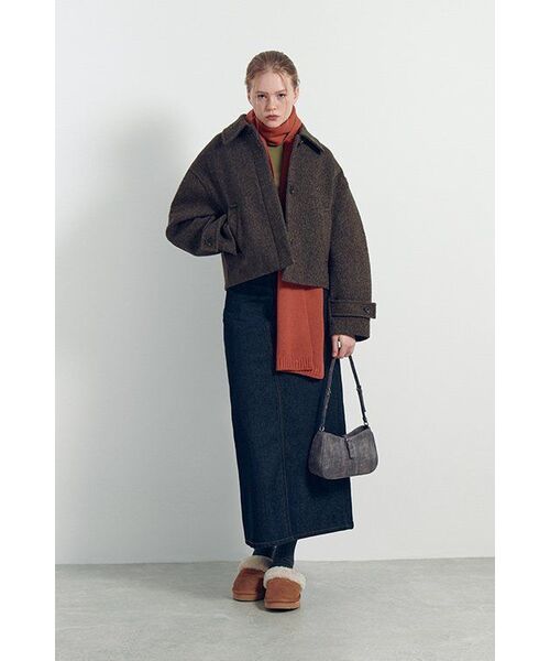 MUSINSA STANDARD WOMAN（ムシンサスタンダードウーマン）の「ウィメンズデニムマキシスカート[ディープインディゴ]（スカート・レディース・その他・MEDIUM/LARGE/X-SMALL/SMALL）」の17枚目の写真