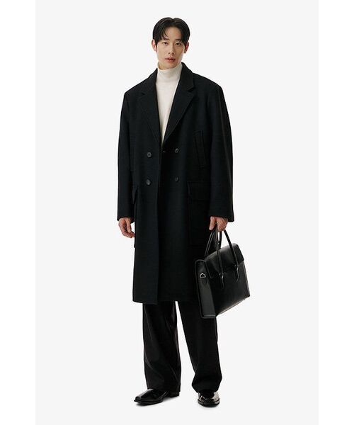MUSINSA STANDARD（ムシンサスタンダード）の「オーバーサイズタートルネックニット[クリーム]（ニット/セーター・メンズ・その他・SMALL/MEDIUM/LARGE/X-LARGE/XX-LARGE）」の7枚目の写真