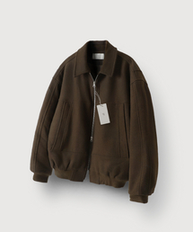Premium Two Way Wool Blue Jacket_Brown