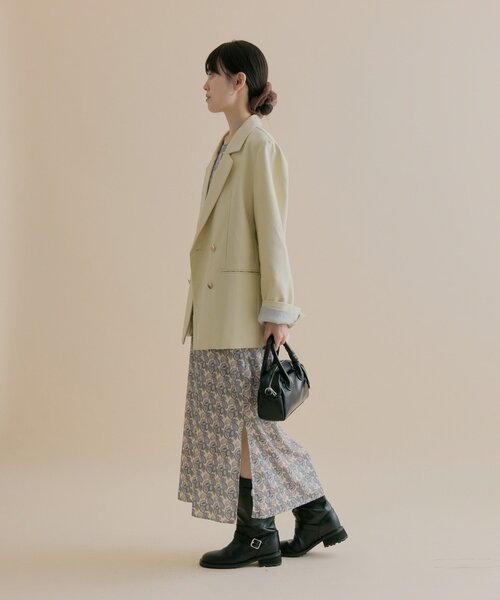 mystic（ミスティック）の「[森川企画/オケージョンアイテム]シアーレイヤード ワンピースSET（ワンピース・レディース・アイボリー/ブラック・1/2）」の18枚目の写真