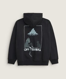 VANS（バンズ）の「YUSUKE HANAI フーディー / HANAI GFX HOODIE Black VN000TRJBLK1（パーカー・メンズ）」