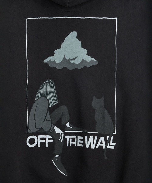 VANS(バンズ)の「YUSUKE HANAI フーディー / HANAI GFX HOODIE Black VN000TRJBLK1(パーカー・メンズ・ブラック・LARGE/MEDIUM/SMALL/X-LARGE/X-SMALL/XX-LARGE)」の5枚目の写真