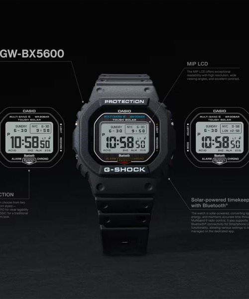 G-SHOCK/ジーショック 腕時計 MIP液晶 GW-BX5600-1A1JF（デジタル