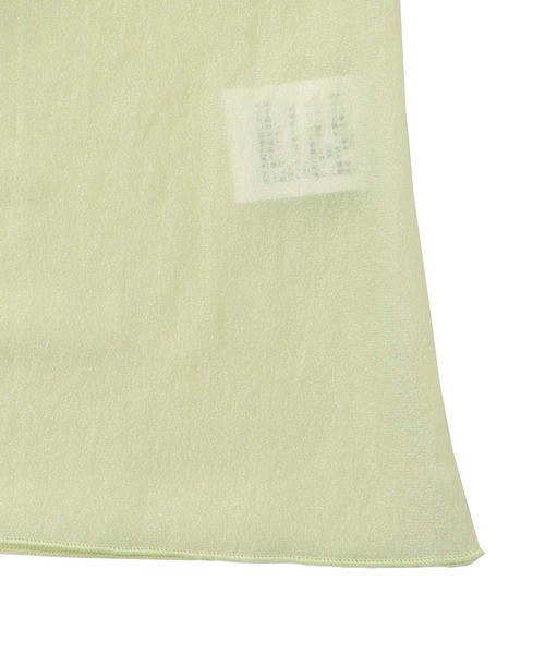 DRESSLAVE(ドレスレイブ)の「organza oblique gather pullover(オーガンザオブリークギャザープルオーバー)(Tシャツ/カットソー・レディース・グリーン/ホワイト・38)」の22枚目の写真