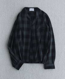 remer | ルーズベーシッククロップドシャツ（モダンチェック柄）/ Loose Basic Cropped Shirt - Modern Check(シャツ/ブラウス)