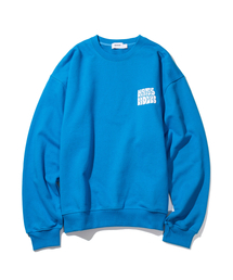 ラウンドグラフィティヘビーオーバーサイズマンツーマンTシャツMSHCR001-SK