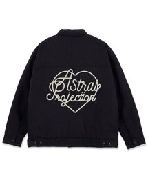 fringe pattern denim jacket / フリンジパターン デニムジャケット