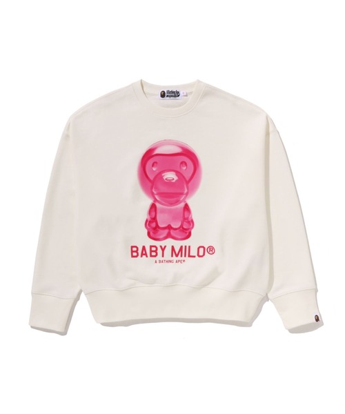A BATHING APE｜アベイシングエイプのスウェット（ホワイト/白色系