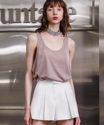 UNTAGE（アンテージ）の「メタルノースリーブTシャツ[Gold(UNISEX)]_UTT-ST67（Tシャツ/カットソー）」