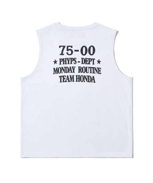 PHYPS MOTORCYCLE(フィップスモーターサイクル)の「Vintage Sleeveless White(Tシャツ/カットソー・レディース・その他・MEDIUM/LARGE/X-LARGE)」の3枚目の写真