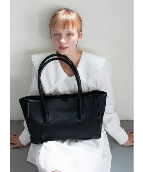 ナイロンジャーニーバッグ - ブラック