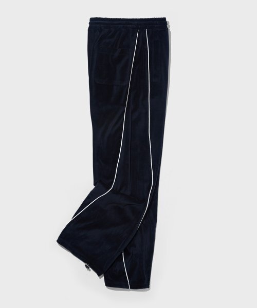 WMC(ダブリューエムシー)の「ベルベットラインパンツ_BLACK(スウェットパンツ・メンズ・ブラック・30(M)/32(L))」の4枚目の写真