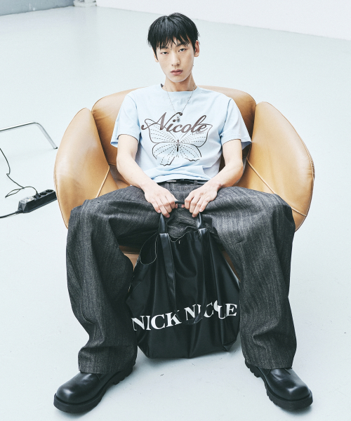 NICK&NICOLE(ニックアンドニコール)の「NICOLE LEATHER SHOPPER BAG_BLACK(ショルダーバッグ・レディース・その他・FREE)」の2枚目の写真