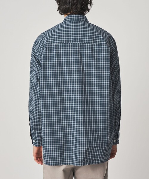 Steven Alan（スティーブンアラン）の「＜Steven Alan＞ ヘイズ チェック レギュラーカラー シャツ LOOSE（シャツ/ブラウス・メンズ・ホワイト/ネイビー・S/M/L/XL）」の16枚目の写真