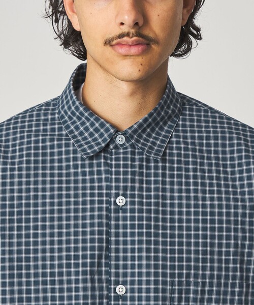 Steven Alan（スティーブンアラン）の「＜Steven Alan＞ ヘイズ チェック レギュラーカラー シャツ LOOSE（シャツ/ブラウス・メンズ・ホワイト/ネイビー・S/M/L/XL）」の17枚目の写真