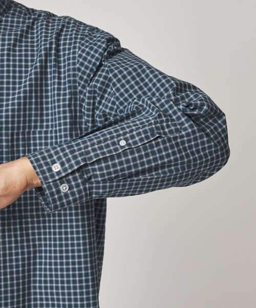 Steven Alan（スティーブンアラン）の「＜Steven Alan＞ ヘイズ チェック レギュラーカラー シャツ LOOSE（シャツ/ブラウス・メンズ・ホワイト/ネイビー・S/M/L/XL）」の18枚目の写真