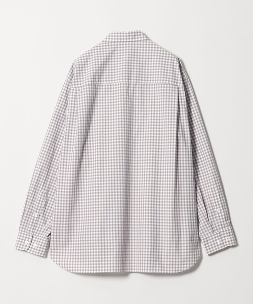 Steven Alan＞ ヘイズ チェック レギュラーカラー シャツ LOOSE