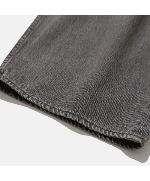 MOIF（モイフ）の「[AW25] WIDE BELTED DENIM PANTS / BLEACHED BLACK（デニムパンツ・メンズ・その他・3(L)/1(S)/2(M)）」の10枚目の写真