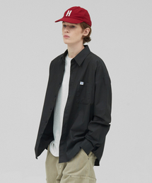 STENDS（ステンズ）の「[M~4XL] フローコットンシャツ_ディープチャコール（シャツ/ブラウス）」