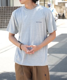 【MAISON CLUB】ワンポイント刺繍Basic Tee LESS IS MORE