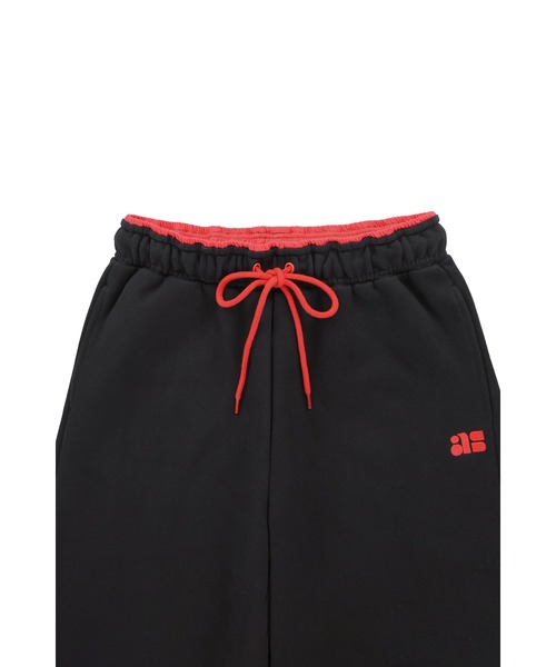 ALEXIA STAM（アリシアスタン）の「Wellness Contrast Logo Sweat Pants /ウェルネス 配色スウェットパンツ（スウェットパンツ・レディース・グレー/ブラック・S/M）」の7枚目の写真