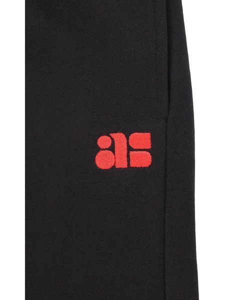 ALEXIA STAM（アリシアスタン）の「Wellness Contrast Logo Sweat Pants /ウェルネス 配色スウェットパンツ（スウェットパンツ・レディース・グレー/ブラック・S/M）」の8枚目の写真