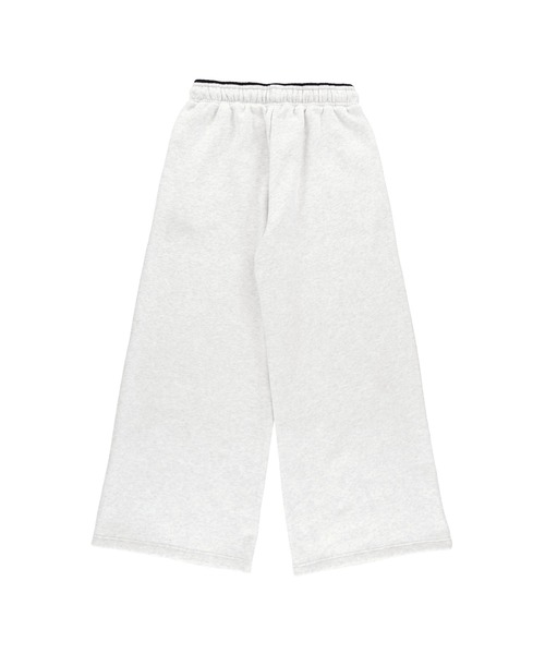 ALEXIA STAM（アリシアスタン）の「Wellness Contrast Logo Sweat Pants /ウェルネス 配色スウェットパンツ（スウェットパンツ・レディース・グレー/ブラック・S/M）」の11枚目の写真