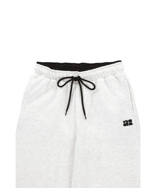 ALEXIA STAM（アリシアスタン）の「Wellness Contrast Logo Sweat Pants /ウェルネス 配色スウェットパンツ（スウェットパンツ・レディース・グレー/ブラック・S/M）」の12枚目の写真