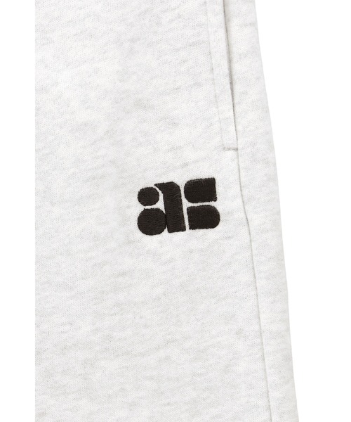 ALEXIA STAM（アリシアスタン）の「Wellness Contrast Logo Sweat Pants /ウェルネス 配色スウェットパンツ（スウェットパンツ・レディース・グレー/ブラック・S/M）」の13枚目の写真