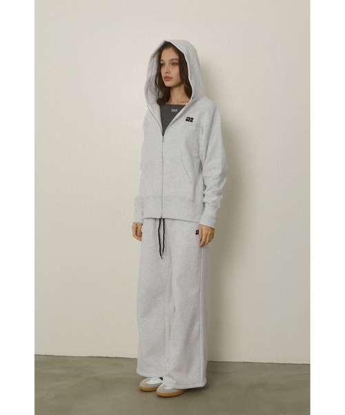 ALEXIA STAM（アリシアスタン）の「Wellness Contrast Logo Sweat Pants /ウェルネス 配色スウェットパンツ（スウェットパンツ・レディース・グレー/ブラック・S/M）」の22枚目の写真