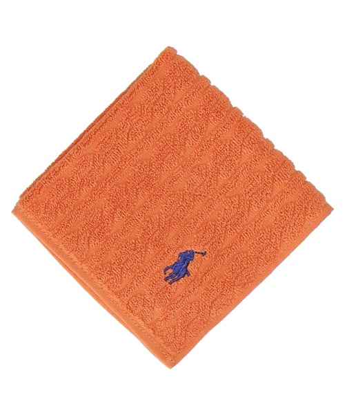 POLO RALPH LAUREN(ポロ ラルフ ローレン)の「レディース タオルハンカチ(ハンカチ/ハンドタオル・メンズ・オレンジ/ライトグレー/レッド系その他/カーキ/ダークグリーン・FREE)」の5枚目の写真