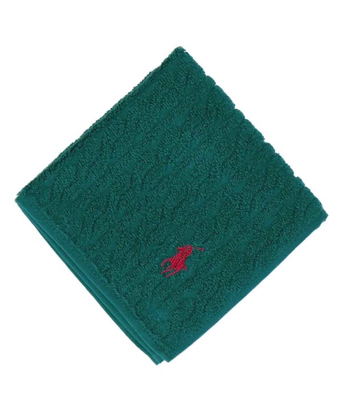 POLO RALPH LAUREN(ポロ ラルフ ローレン)の「レディース タオルハンカチ(ハンカチ/ハンドタオル・メンズ・オレンジ/ライトグレー/レッド系その他/カーキ/ダークグリーン・FREE)」の3枚目の写真