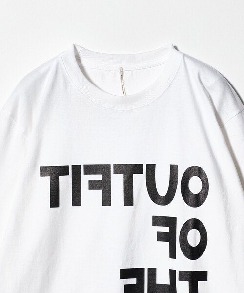 m's braque(エムズブラック)の「【別注】<m’s braque>OUTFIT OF THE DAY Tシャツ(Tシャツ/カットソー・レディース・ホワイト・M)」の10枚目の写真