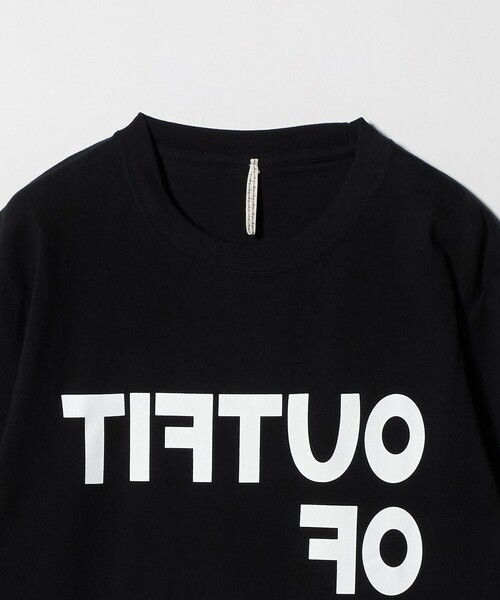 m's braque（エムズブラック）の「【別注】＜m’s braque＞OUTFIT OF THE DAY Tシャツ（Tシャツ/カットソー・レディース・ホワイト/ブラック・M）」の19枚目の写真