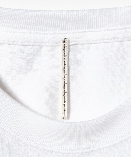 m's braque（エムズブラック）の「【別注】＜m’s braque＞OUTFIT OF THE DAY Tシャツ（Tシャツ/カットソー・レディース・ホワイト/ブラック・M）」の21枚目の写真