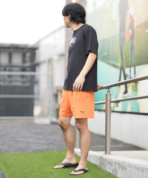 PUMA(プーマ)の「PUMA/プーマ メンズ 半袖 Tシャツ ロゴ バルーンプリント 636798(Tシャツ/カットソー・メンズ・ブラック/ホワイト・XL/L/M)」の3枚目の写真