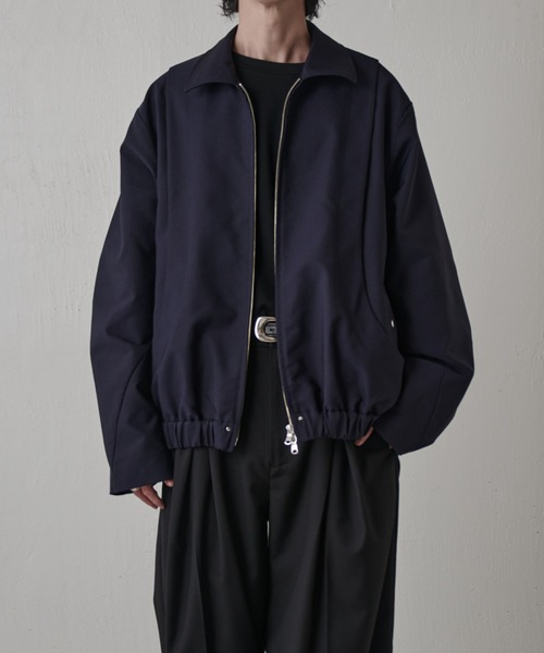 Lui's（ルイス）の「アクティブブルゾン（ブルゾン・メンズ・ネイビー/ブラック・S/M）」の2枚目の写真