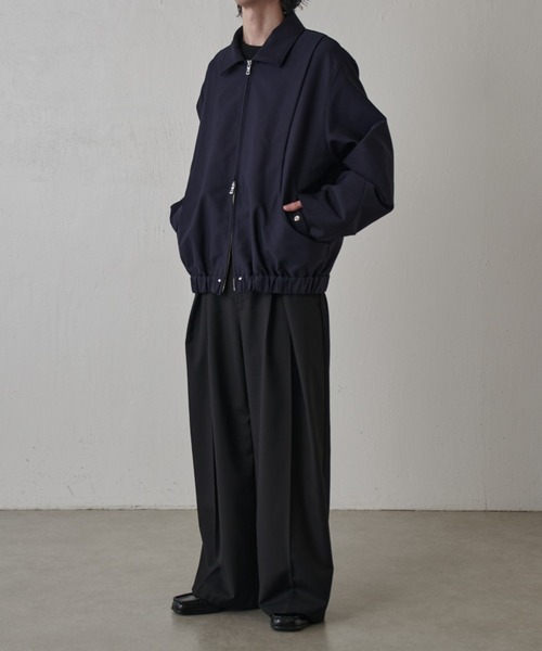 Lui's（ルイス）の「アクティブブルゾン（ブルゾン・メンズ・ネイビー/ブラック・S/M）」の12枚目の写真