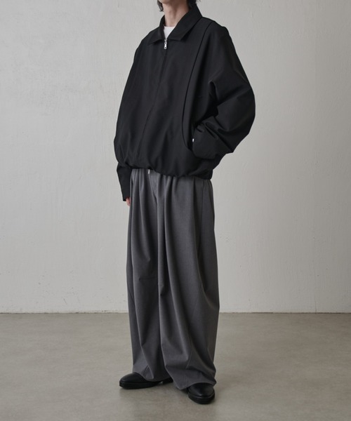 Lui's（ルイス）の「アクティブブルゾン（ブルゾン・メンズ・ネイビー/ブラック・S/M）」の4枚目の写真