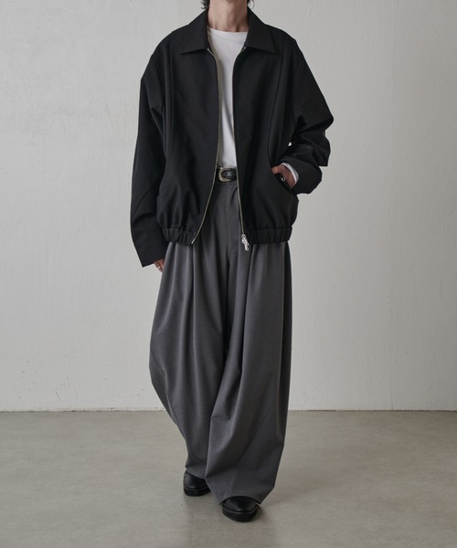 Lui's（ルイス）の「アクティブブルゾン（ブルゾン・メンズ・ネイビー/ブラック・S/M）」の3枚目の写真