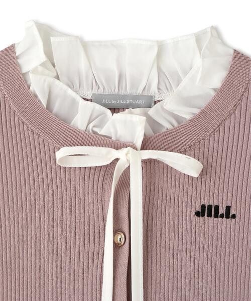 JILL by JILL STUART(ジルバイジルスチュアート)の「レイヤードミニニットアップ(ワンピース・レディース・ピンク/ホワイト/ブラック・FREE)」の11枚目の写真