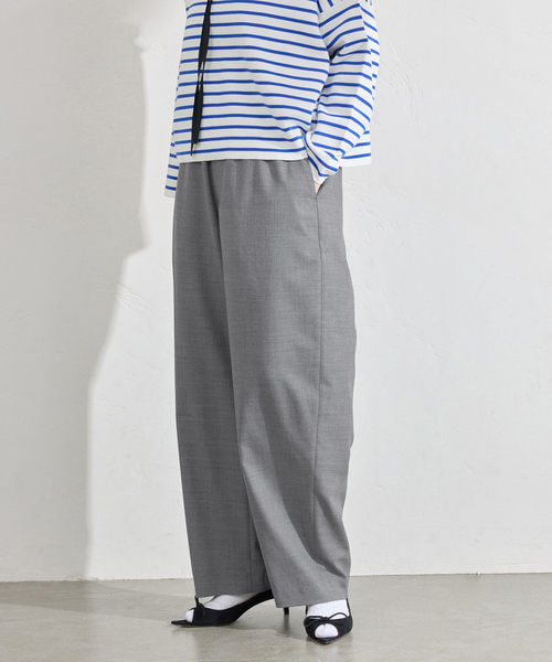 IENA(イエナ)の「《追加》ウォッシャブルセミコクーンパンツ(その他パンツ・レディース・チャコールグレー/グレー/ダークブルー・34/36/38)」の16枚目の写真