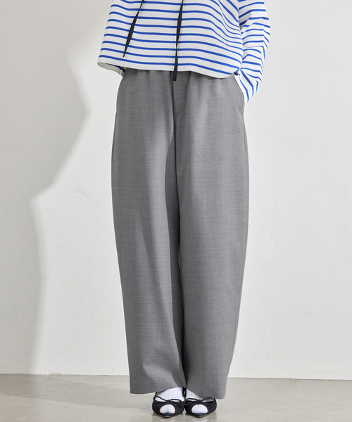 IENA(イエナ)の「《追加》ウォッシャブルセミコクーンパンツ(その他パンツ・レディース・チャコールグレー/グレー/ダークブルー・34/36/38)」の17枚目の写真