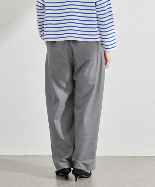 IENA(イエナ)の「《追加》ウォッシャブルセミコクーンパンツ(その他パンツ・レディース・チャコールグレー/グレー/ダークブルー・34/36/38)」の18枚目の写真